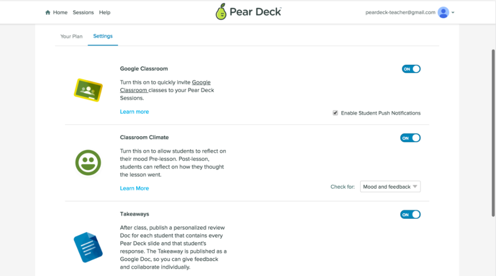 Use Takeaways™ to Extend your Lesson and Give Students Feedback